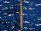 Christmas Digital Woven Print Fabric