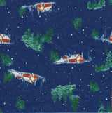 Christmas Digital Woven Print Fabric