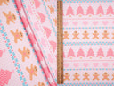 Christmas Print 4x2 Rib Knit
