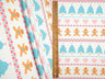 Christmas Print 4x2 Rib Knit