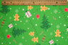 Gingerbread Christmas Rib Knit Print