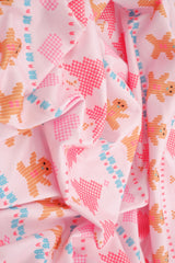 DTY Brushed Christmas Knit Fabric