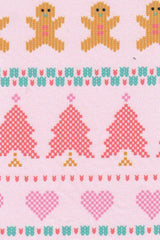 DTY Brushed Christmas Knit Fabric