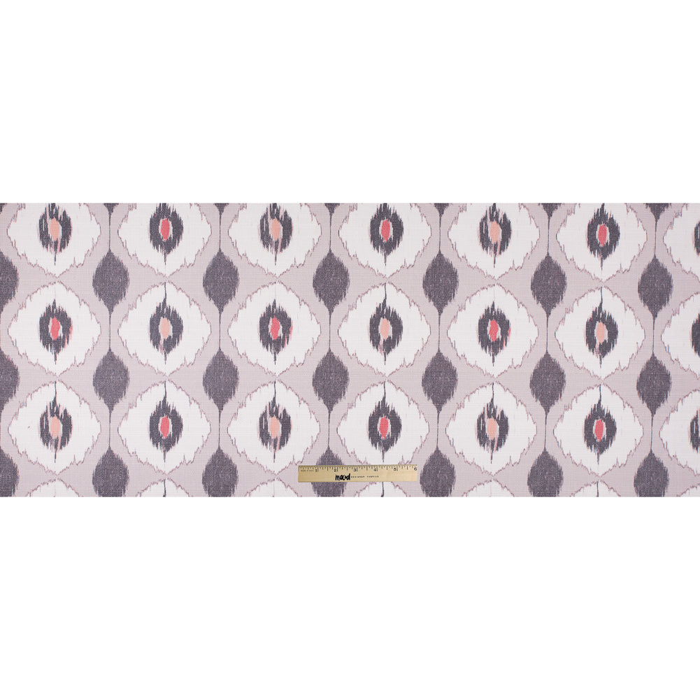 Beige/Stone Ikat Upholstery Canvas