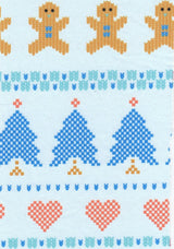 DTY Brushed Christmas Knit Fabric