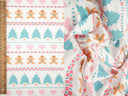 DTY Brushed Christmas Knit Fabric