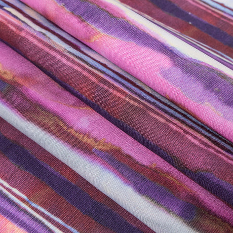 Sunset Watercolor Print on a Polyester Woven