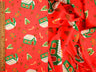 Christmas DTY Brushed Knit Cookie House Print