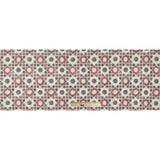 Rose/Green/Yellow Geometric Floral Outdoor Canvas