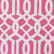 Pink Lattice Outdoor Polyester Canvas