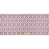 Antique Rose/Yellow Lattice Outdoor Polyester Canvas