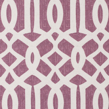 Antique Rose/Yellow Lattice Outdoor Polyester Canvas