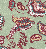 Printed DTY Knit Paisley