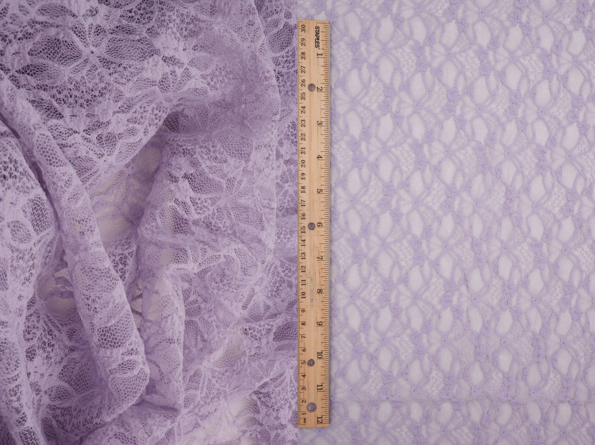 Bubble Ditsy Flower Lace Fabric