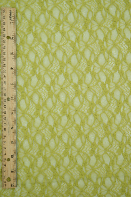 Bubble Ditsy Flower Lace Fabric