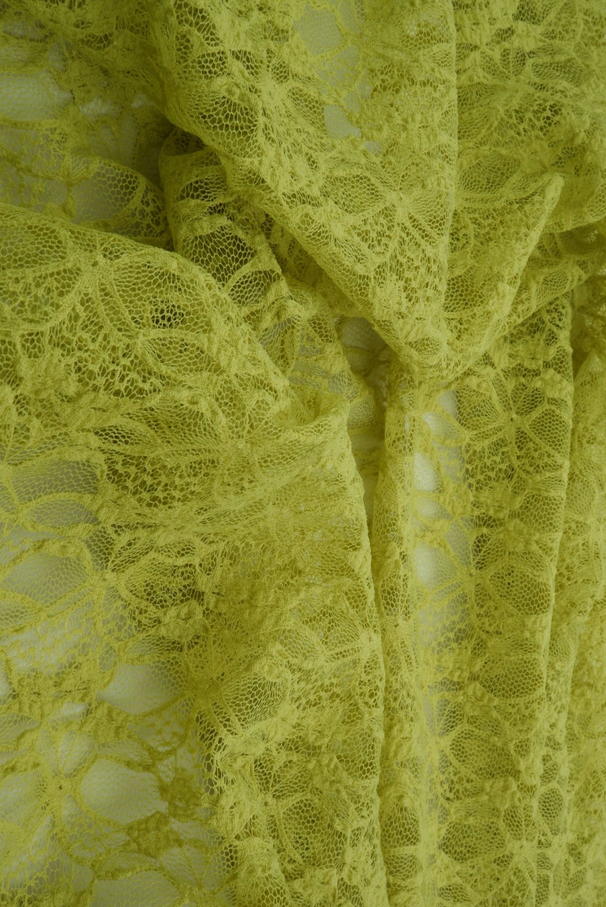Bubble Ditsy Flower Lace Fabric