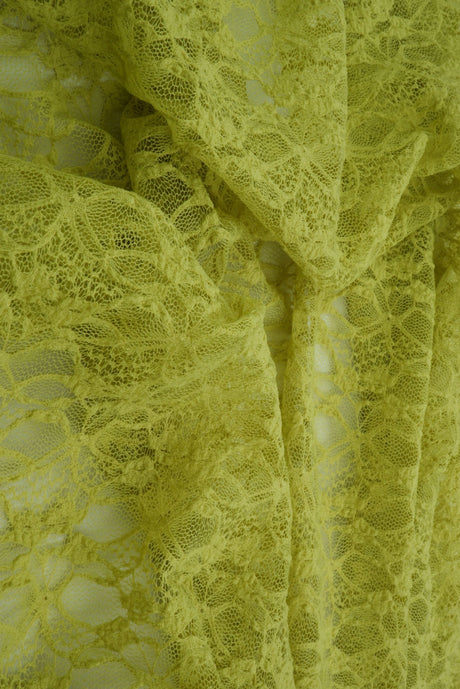 Bubble Ditsy Flower Lace Fabric