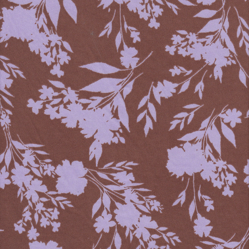 Floral DTY Knit Spandex