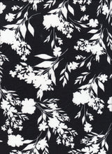 Floral DTY Knit Spandex