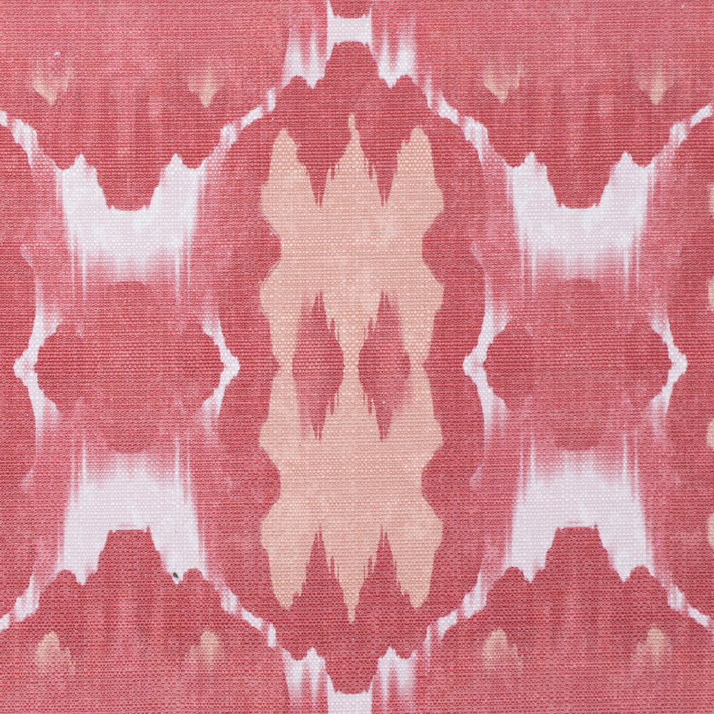 Rust Abstract Printed Upholstery Canvas