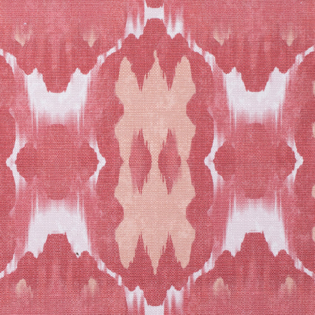 Rust Abstract Printed Upholstery Canvas