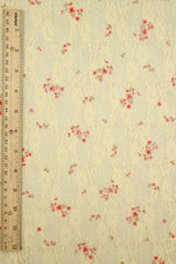 Printed Lace Ditsy Floral Stretch