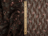 Printed Lace Ditsy Floral Stretch