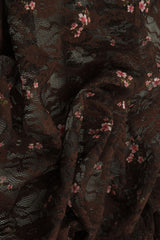 Printed Lace Ditsy Floral Stretch
