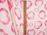 Heart Print DTY Brushed Knit Fabric