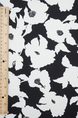 Floral DTY Polyester Spandex Knit