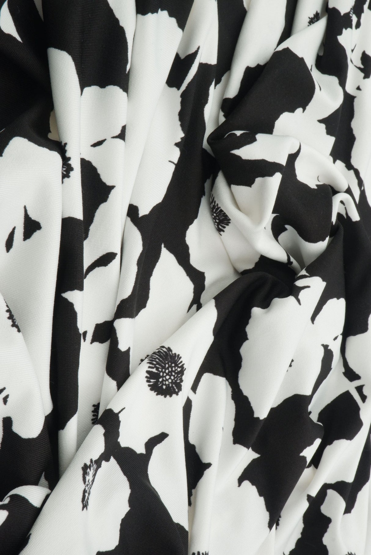 Floral DTY Polyester Spandex Knit