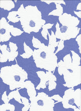 Floral DTY Polyester Spandex Knit