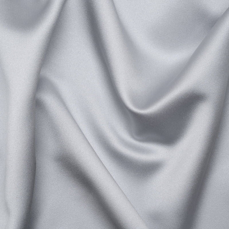 Polyester Satin - Silver Cloud - Reverie Collection