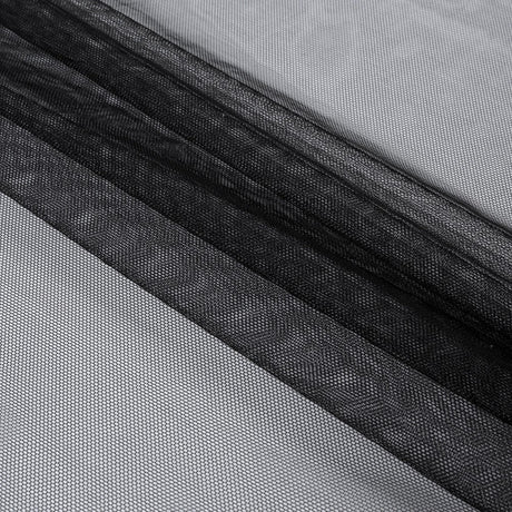 Soft Nylon Tulle - Black - Leonardo Collection