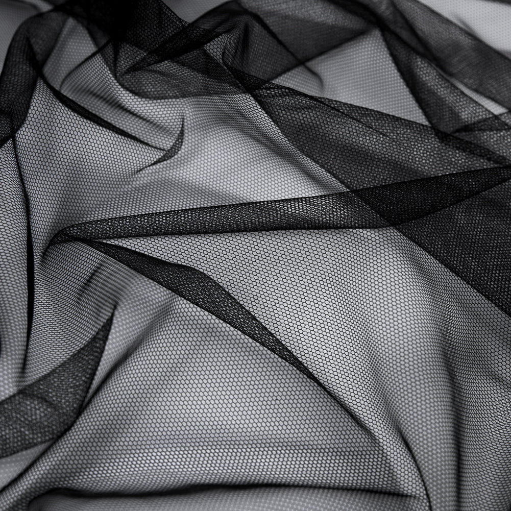 Soft Nylon Tulle - Black - Leonardo Collection