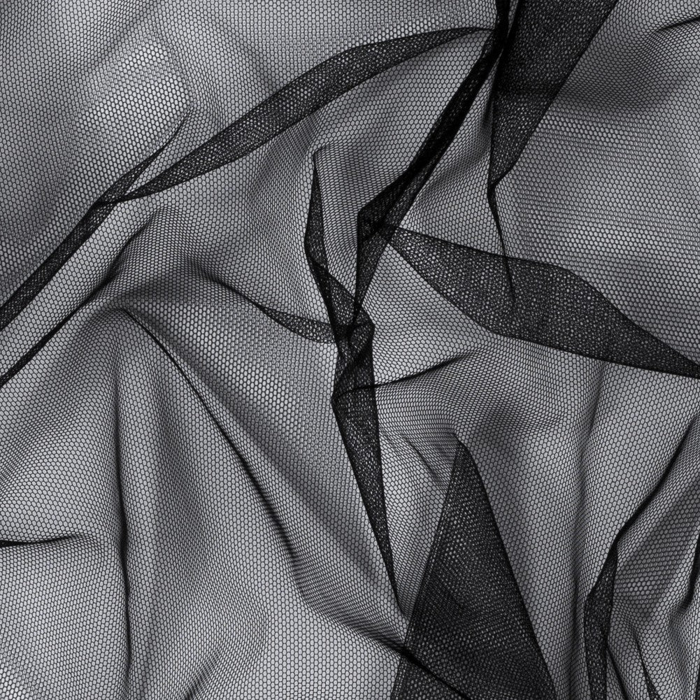 Soft Nylon Tulle - Black - Leonardo Collection