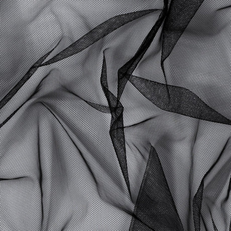 Soft Nylon Tulle - Black - Leonardo Collection