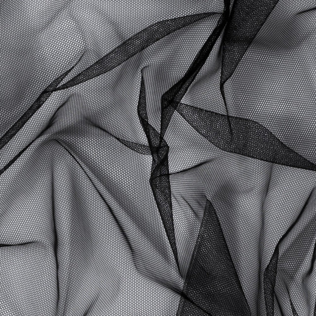 Soft Nylon Tulle - Black - Leonardo Collection