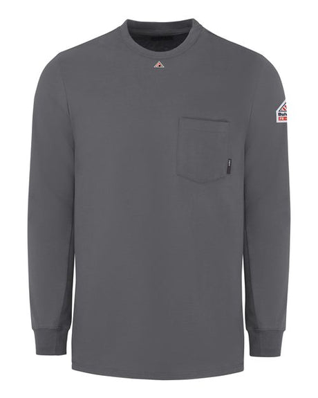 Bulwark Men's Tall Flame-Resistant Long Sleeve T-Shirt
