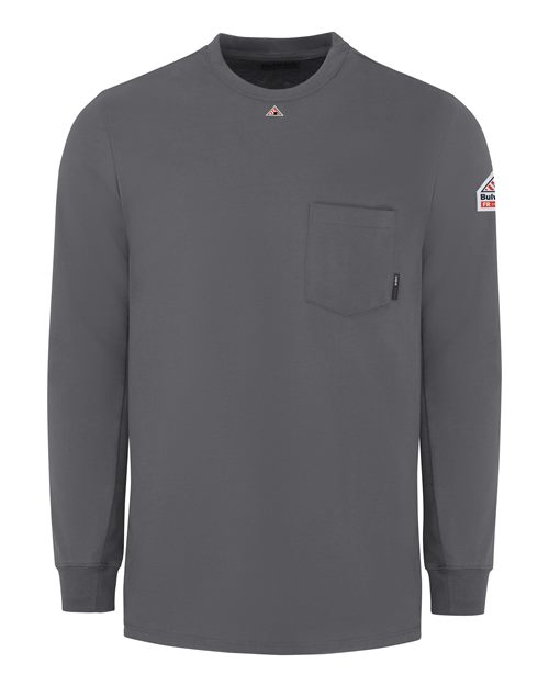 Bulwark Men's Tall Flame-Resistant Long Sleeve T-Shirt