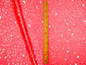 Heart Print DTY Brushed Knit Fabric