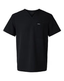 Jaanuu Men's Holmes Everyday 1-Pocket Scrub V-Neck Top
