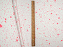 Heart Print DTY Brushed Knit Fabric