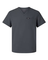 Jaanuu Men's Platt 3-Pocket Scrub V-Neck Top