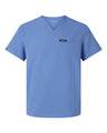 Jaanuu Men's Platt 3-Pocket Scrub V-Neck Top