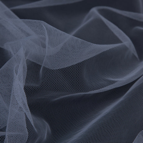 Soft Nylon Tulle - Silver - Leonardo Collection