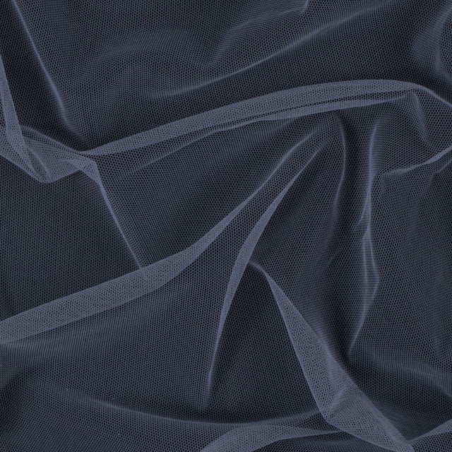 Soft Nylon Tulle - Silver - Leonardo Collection