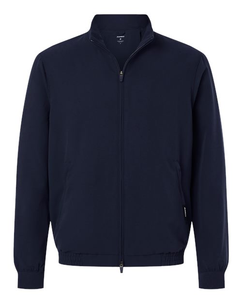 Jaanuu Men's Wolfe Everyday Full-Zip Scrub Jacket
