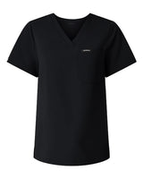 Jaanuu Women's Rhena Essential 1-Pocket Scrub V-Neck Top