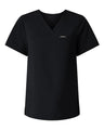 Jaanuu Women's Rhena Essential 1-Pocket Scrub V-Neck Top